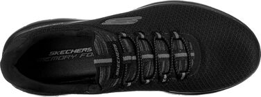 Чоловічі кросівки Skechers Summits 233049 сітчасті, чорні, розмір 47.5 EU