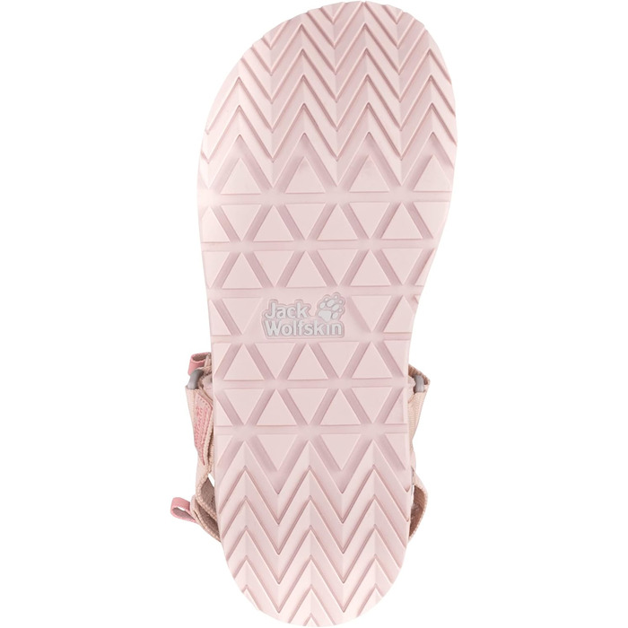 Сандалі жіночі Jack Wolfskin Outfresh Deluxe Rose Grey 39.5 EU - легкі та дихаючі