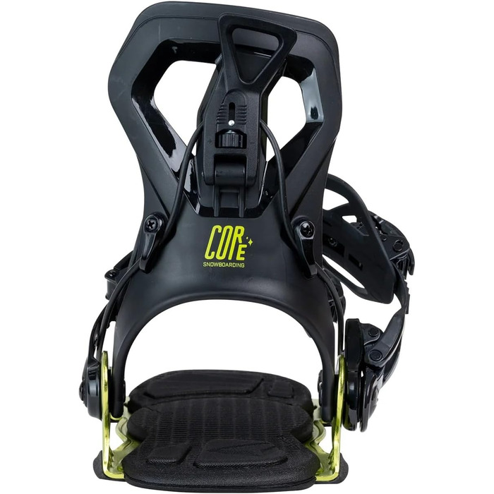 SP Core автоматичні кріплення для сноуборду Flow. Розміри для жінок та чоловіків, колір Gunmetal, фристайл та фрірайд Step On (L 43-45 EU)