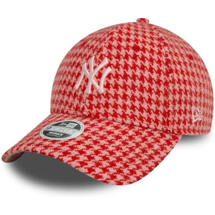 Кепка New Era MLB з логотипом команди, регульована, вигнутий козирок, бейсболка, розмір універсальний (New York Yankees #36502)