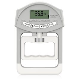 Електронний динамометр Kuptone 90кг / 200lbs з набором дисків для вимірювання сили стискання руки