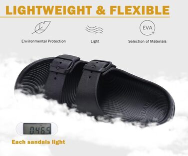 Жіночі сандалі KuaiLu для відновлення, спортивні слайдери з підтримкою склепіння стопи, ортопедичні, проти плоскостопості, чорні, 39 EU