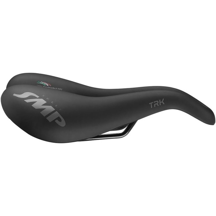 Велосипедне сідло SMP4Bike TRK, чорне, 28 x 16 см - комфорт для чоловіків