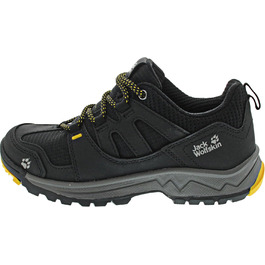 Черевики трекінгові Jack Wolfskin Wolf Hiker Low K, чорні, 36 EU