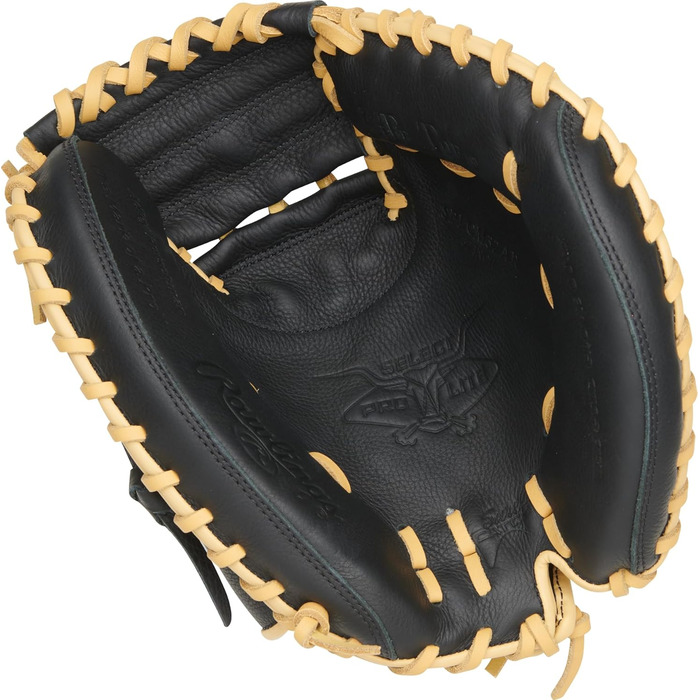 Рукавиця бейсбольна Rawlings Select Pro Lite Youth (11 дюймів) для інфілдера/кетчера, права рука, чорна