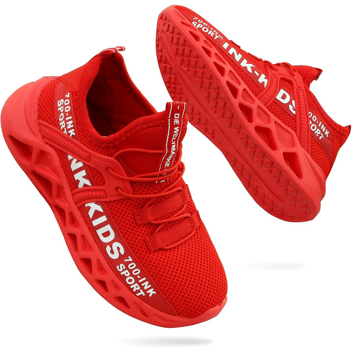 Дитячі кросівки для тренувань: легкі, дихаючі, спортивні, для хлопчиків та дівчаток, розмір 30 EU, колір - індиго