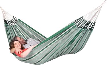 Гамак LA SIESTA Modesta подвійний з органічної бавовни, Агава