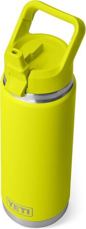 Термобутилка YETI Rambler C з трубочкою, нержавіюча сталь, ізольована, 769 мл, жовта