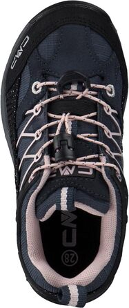 CMP Kinder Rigel Low Trekking Shoe Wp, Черевики для трекінгу CMP Kinder Rigel Low, Розмір 38, Колір: Asphalt-Rose