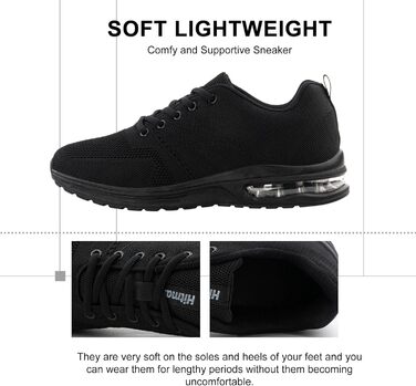 Кросівки для бігу Hitmars: чоловічі та жіночі, спортивні, тенісні, фітнес, бігові, легкі, чорні, білі, розміри EU 36-48