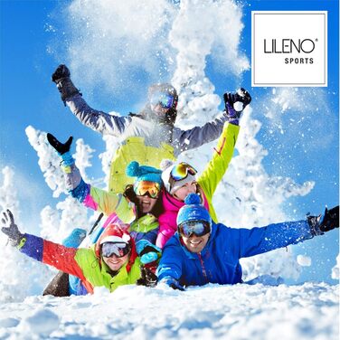 LILENO SPORTS дитячий сніговий попорутчер для катання, пластиковий санний диск для всієї родини, набір з 4 різнокольорових санок для дітей та дорослих
