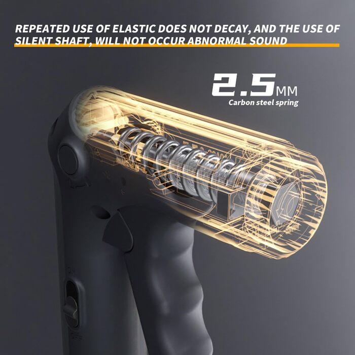 Тренування хватки Handkraft: регульований тренажер для рук та пальців з лічильником, 2 режими