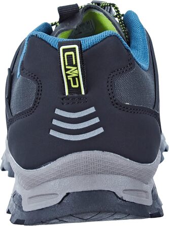 Дитячі черевики CMP Byne Low WP - водонепроникні, для активного відпочинку, 34 EU, сірий/зелений