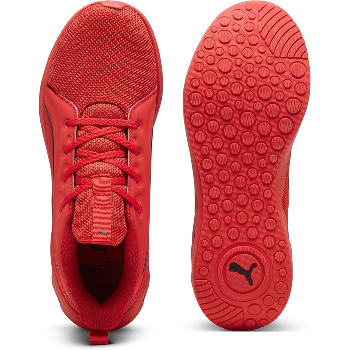 Кросівки для бігу PUMA Softride CarsonRoad (48 EU, червоно-чорні)