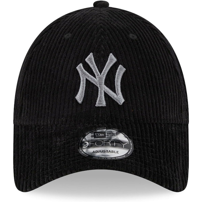 Кепка бейсболка New Era 9Forty Strapback Cap з широким козирком New York Yankees