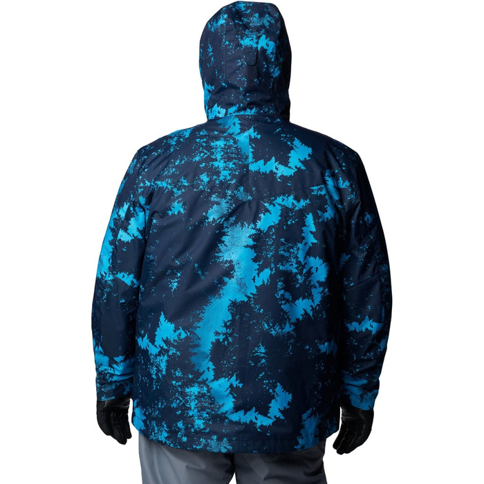 Чоловіча куртка Columbia Whirlibird IV Interchange, колір блакитний, принт Lookup