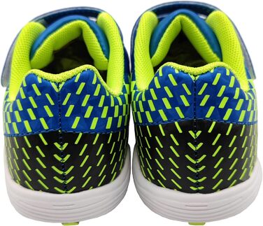 Дитячі футбольні бутси для гри на траві, унісекс, синій, розмір 23-27 EU