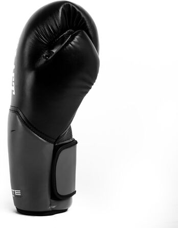 Боксерські рукавички Everlast Elite 2 для спарингу та тренувань, 8oz, чорно-сірі
