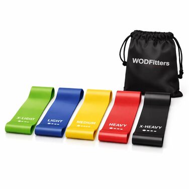 Фітнес-гуми WODFitters Mini Band 25 см для фітнесу та реабілітації