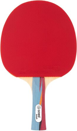 GEWO SMASH ракетка для настільного тенісу ITTF, дитяча, для змагань, універсальна, покриття Thunderball 2, висока обертальність, ручка конкав, губка 2,0 мм