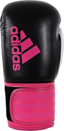 Боксерські рукавички adidas Hybrid 100 Dynamic Fit, чорні/рожеві, 8 oz