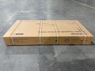 Бігова доріжка для дому Laufband з нахилом 0-15%, 3.0HP, складна, з динаміками, до 136 кг, розмір 137x72x13 см