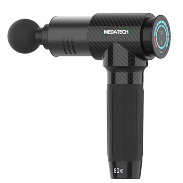 Перкусійний масажер Medatech Massage Gun M10 — масажний пістолет для спини, стоп та всього тіла