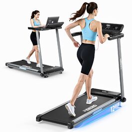 ONETWOFIT Walking Pad: складаний біговий доріжки з пультом, керуванням через додаток та вбудованими колонками