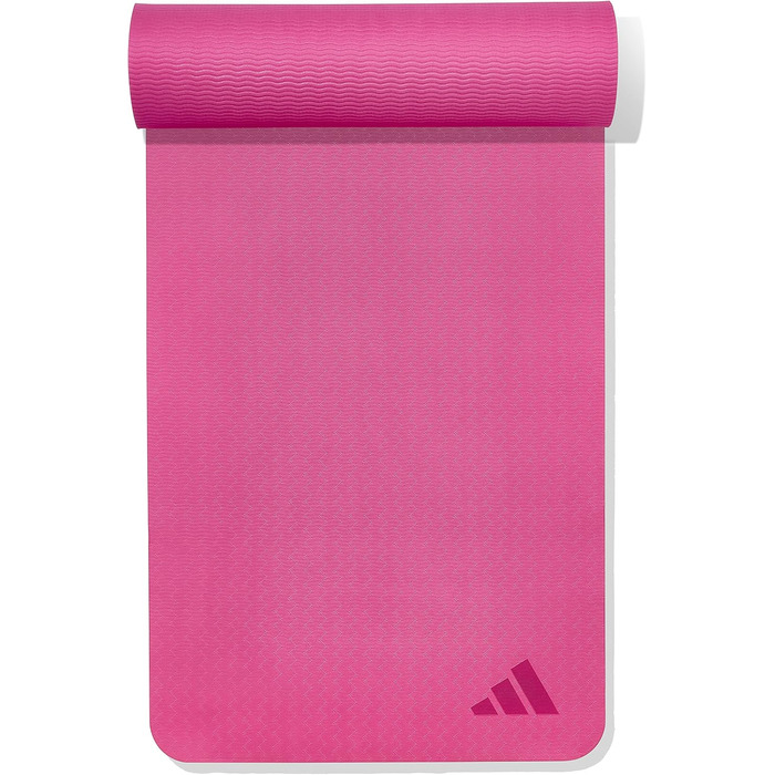 Килимок для йоги та пілатеса adidas Premium Yogamatte, 5 мм, протиковзкий, без ПВХ, колір Preloved Fuchsia