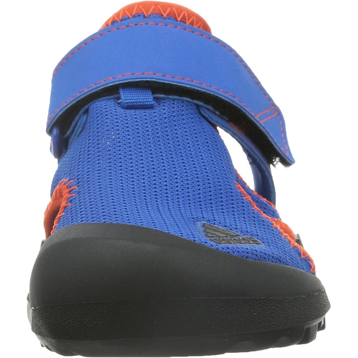 Кросівки для фітнесу adidas Captain Toey K, унісекс, 39 1/3 EU, блакитний, чорний, помаранчевий