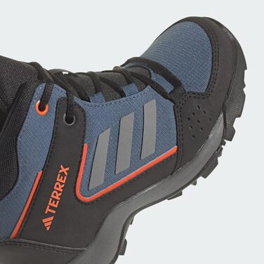 Кросівки для хайкінгу adidas Terrex Hyperhiker Mid Unisex, 38 2/3 EU, Wonder Steel Grey/Impact Orange