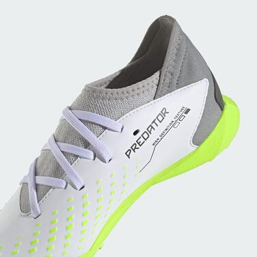 Бутси для футболу Adidas Predator Accuracy.3 Turf для хлопчиків (28 EU, білий, чорний, лимонний)