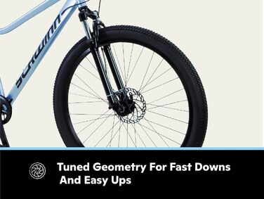 Гірський велосипед Schwinn Fleet для підлітків та дорослих, алюмінієва рама, передня амортизація, дискові гальма