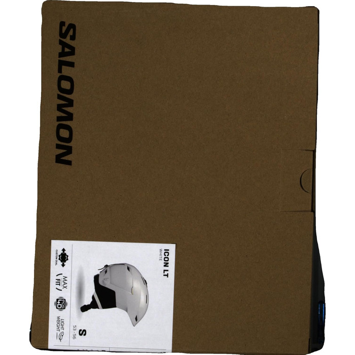 Жіночий шолом Salomon Icon Lt S 5356 білий, для гірськолижного спорту