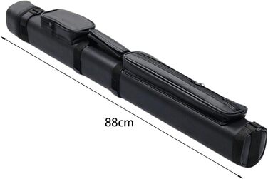 Кейс для більярдних київ F Fityle: переносна сумка-органайзер на 2 кийки, 1/2 снукер, з відділенням для аксесуарів