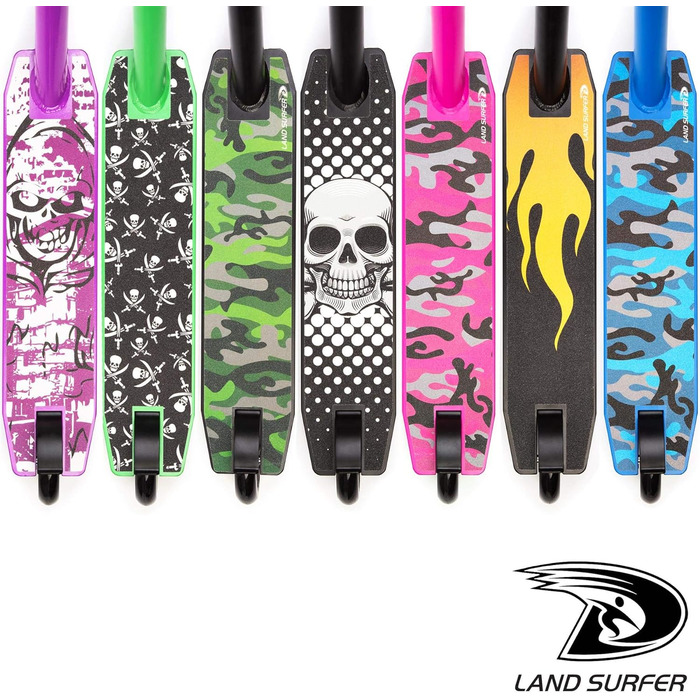 Скелетон-трюк-ролер Синій Камуфляж