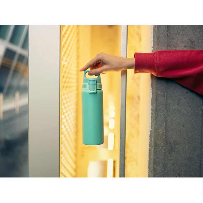 SIGG пляшка для напоїв з нержавіючої сталі 0,75 л, Shield ONE, легка, герметична, для газованих напоїв, BPA-free, Glacier