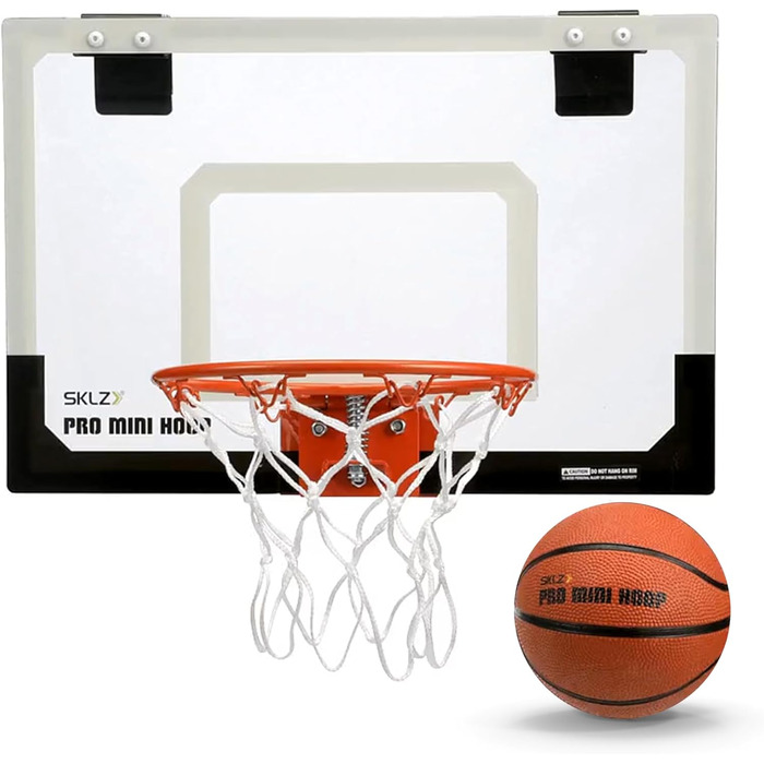 Баскетбольний кошик SKLZ Pro Mini Hoop для дому з м’ячем