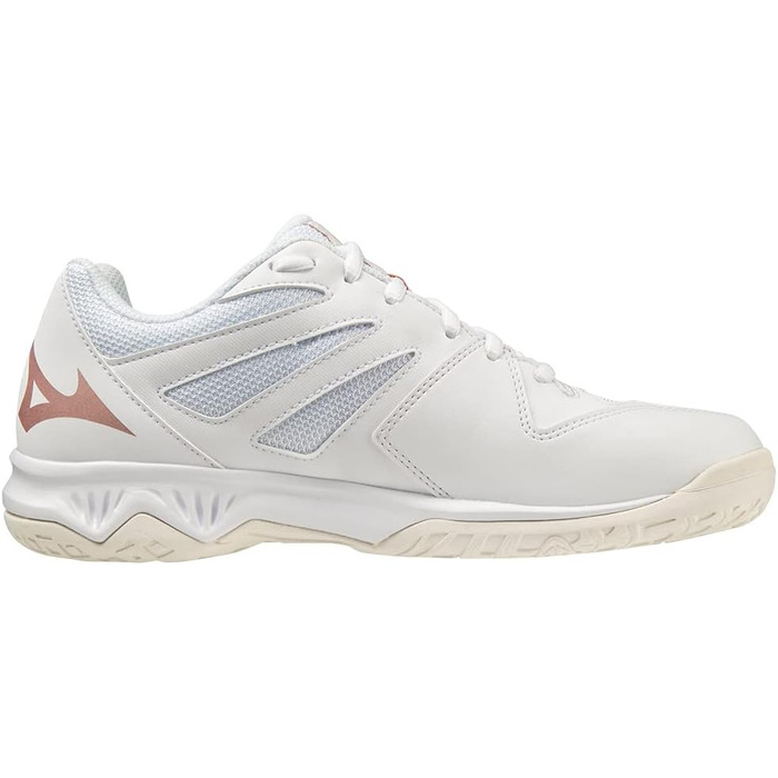 Волейбольне взуття Mizuno Lightning Star Z6 Jr для дітей, унісекс, блакитний, білий, червоний, коричневий, сатин