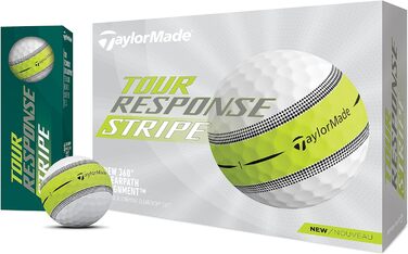 Гольф-м'яч TaylorMade Tour Response Stripe 2023, преміум