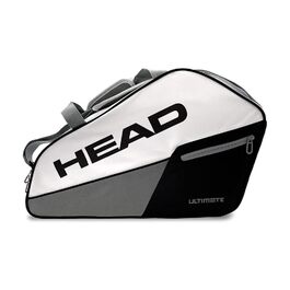 Сумка для падел HEAD Core Ultimate White/Grey - професійна, містка, для ракет та аксесуарів