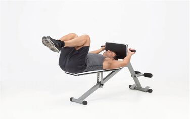 Гіперекстензійна та універсальна лавка WBX-40 MULTI FIT для тренувань, фітнесу та силових вправ