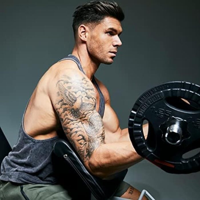 Лава для жиму GORILLA SPORTS® 7-позиційна, з регульованою спинкою і сидінням, з підставкою для біцепса і фіксатором для ніг, до 250 кг, біла – універсальна фітнес-лава для тренувань вдома
