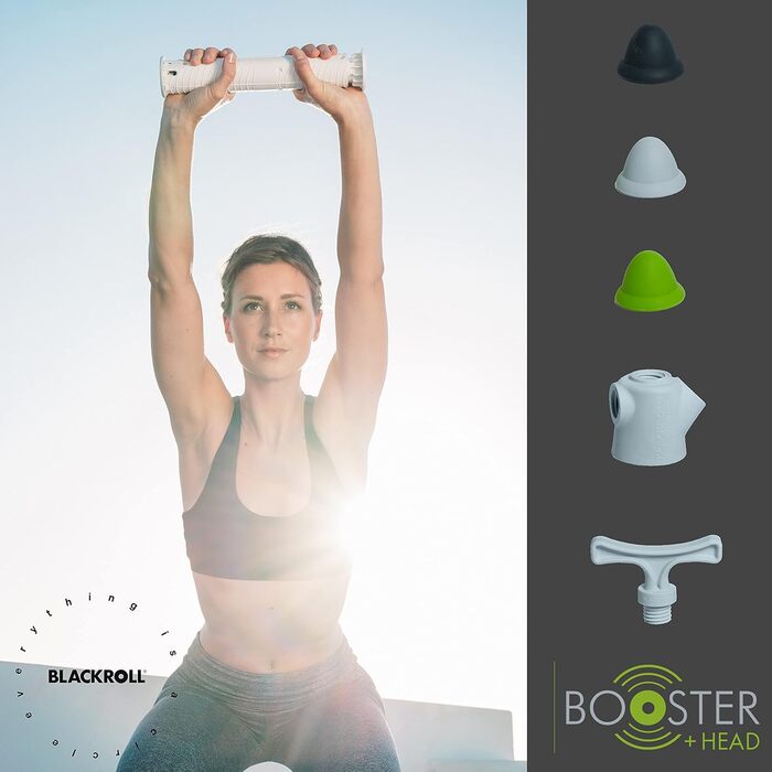 Масажер BLACKROLL BOOSTER HEAD, білий, універсальний розмір