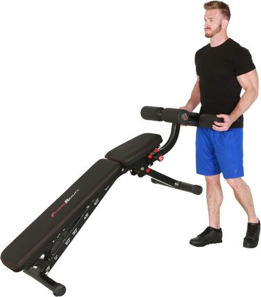 Лава для жиму Fitness Reality 2000 Super Max XL, вантажопідйомність 386 кг, знімний упор для ніг, без зазору між спинкою та сидінням