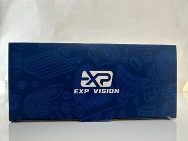 Дитяча лижна маска EXP VISION, антифог, UV-захист, для сноуборду, поверх окулярів, для хлопчиків і дівчат, жовта оправа/золота лінза
