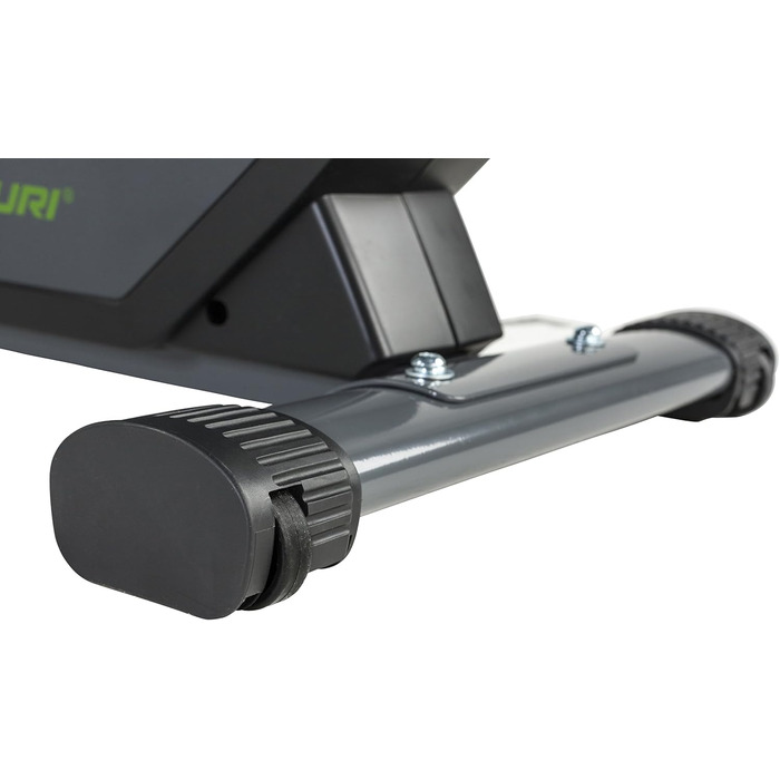 Велотренажер Tunturi Cardio Fit B35 з LCD-дисплеєм та тримачем для планшета, чорний – фітнес велотренажер для дому