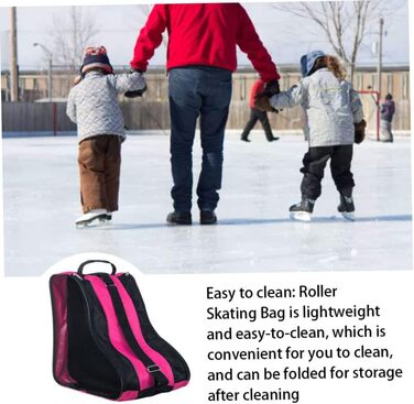 Сумка для роликів Verdickte Oxford: рожева, для дорослих та дітей