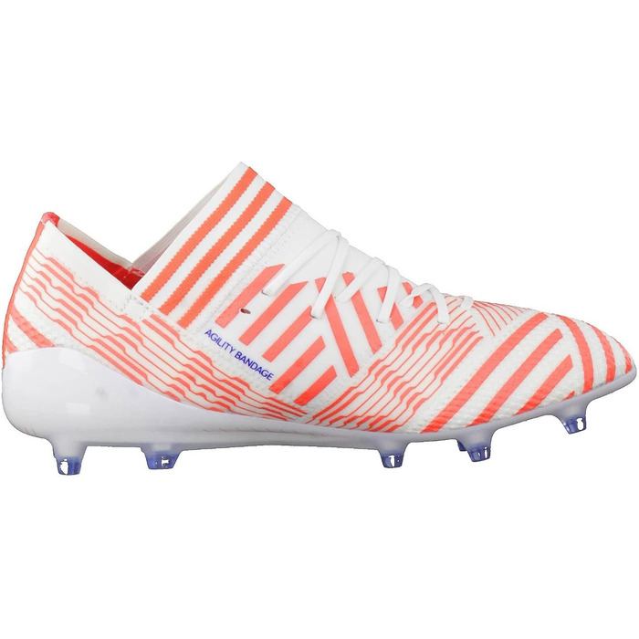 Жіночі футбольні бутси Adidas Nemeziz 17.1 FG, 36 EU, білий, Footwear White/Mystery Ink/Easy Coral