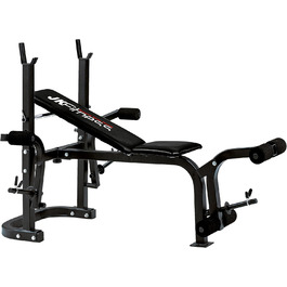 Універсальна регульована лавка JK FITNESS JK6060 з підставкою для штанги